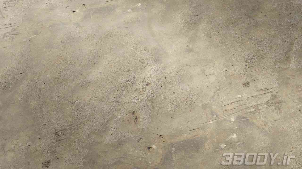 متریال بتن زبر rough concrete عکس 1